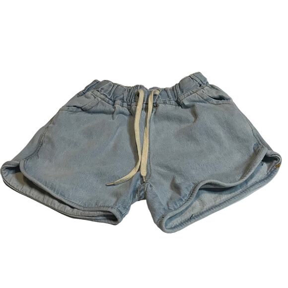 Forever 21 Girls Camo Tank Top Size 9-10 Light Wash Denim Shorts Size Large - Picture 4 of 7